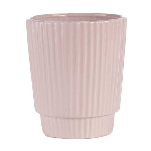 VASO ROSA CERAMICA EST D.14.4 H.16